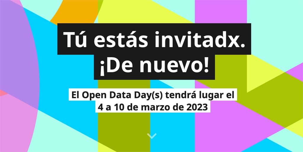 ¡Ven y encuentra el #datalove en Open Data Day 2023 LATAM!